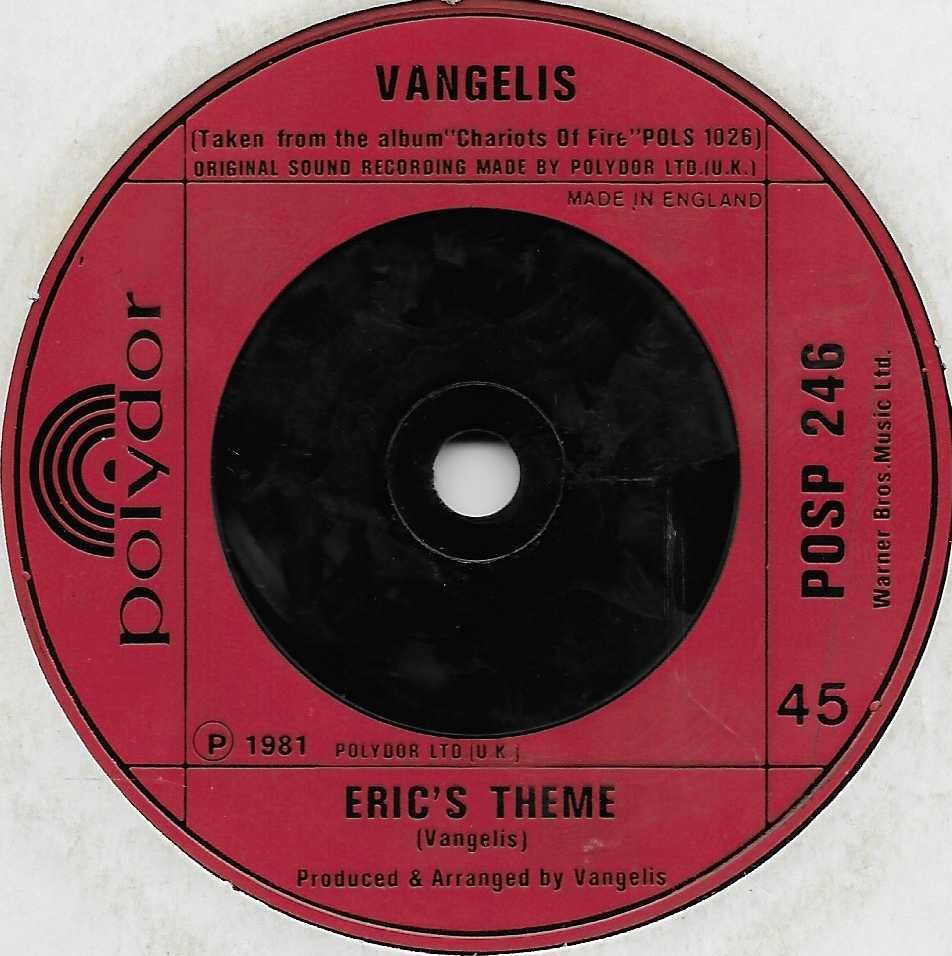 POSP 246 Chariots of fire (1984 / 8 Olympic grandstand) Vangelis from the BBC records and Tapes library Label